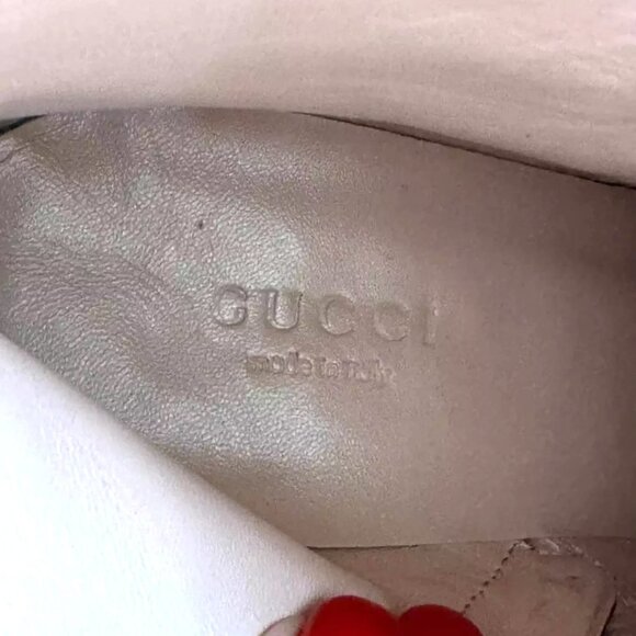 Gucci Blondie Interlocking GG Medallion Logo Ankle Booties Boots Heels - Picture 13 of 16